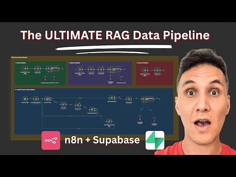Build the Ultimate No-Code RAG Pipeline in n8n: Google Drive → Supabase Sync for your AI Agent