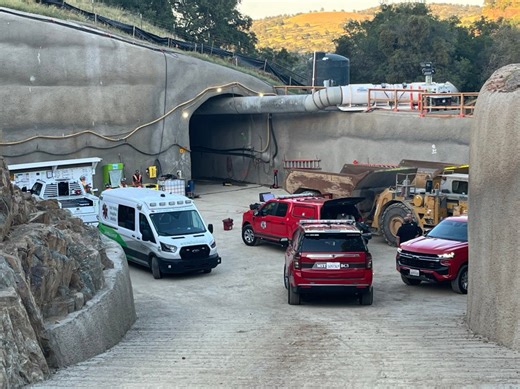 1 dead, 1 injured after tunnel collapse near Knights Ferry