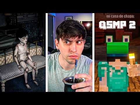 💀 QSMP 2 💀 MINECRAFT 💀 NOCHE DE TERROR 💀 TERROR DE VERDAD 💀