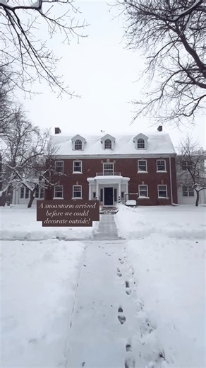 Kayla Craig | Writer & Podcaster on Instagram: "Woke up to magic. (Shoveling a corner lot is less magical.) But still. ❄️ Greetings from the snow-covered Craigmore, where we’ve already had a foot of snow here in northeast Iowa! And as always, thinking of those who do not have a safe or warm home to lay their head. Always holding the “yes, and” of life. May we live with open hands and an open heart, in every season."