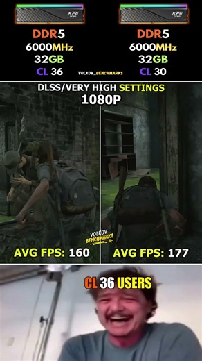 DDR5 6000MHz CL36 vs DDR5 6000MHz CL30 - Want Free FPS Boost? #pcgaming