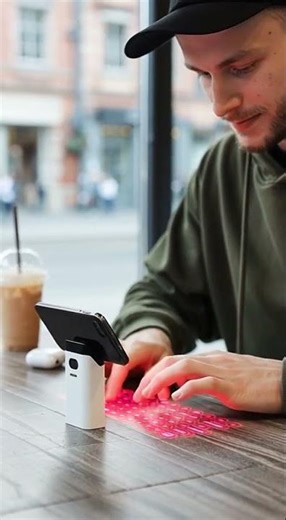 Type Like a Futuristic Wizard with Our Laser Keyboard!