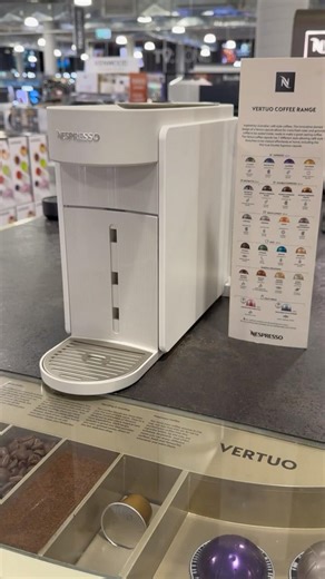 Enjoy barista-style coffee with the Nespresso Vertuo Up Capsule Coffee Machine | The Good Guys