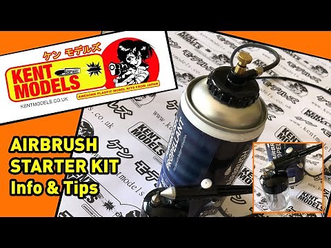 Plastic Model Kits - Airbrush Starter Kit Intro & Setup Tips