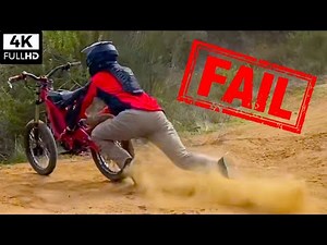 Watch Me Eat Sh*t // 72v Sur Ron Fail // Off-Roading With Slicks pt. 2
