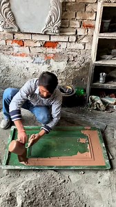 Making Terracotta Color Cement Tiles | Amazing Things
