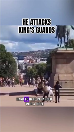 Man Attacks King’s Guard… Big Mistake #shorts