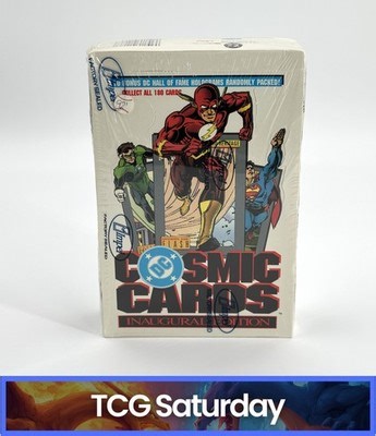 1991 DC COMICS IMPEL COSMIC CARDS INAUGURAL ED. TRADING CARD BOX FACTORY SEALED | eBay