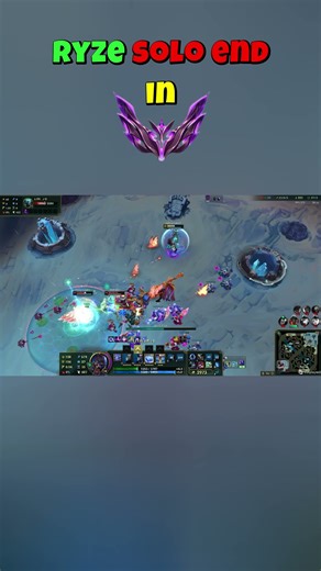 Master Ryze Solo End #leagueoflegends #gaming