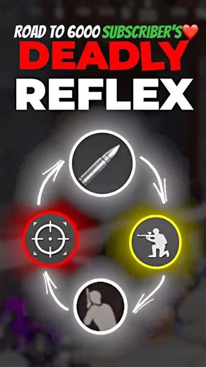 How to Do Deadly Reflex in BGMI/Pubgmobile #bgmi #pubg #shorts