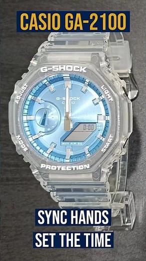 CASIO GA 2100 CALIBRATION