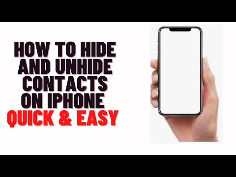 how to hide contacts on iphone,how to hide and unhide contacts on iphone