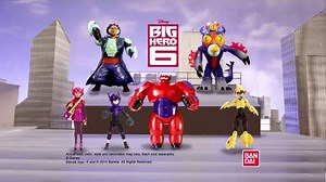 Big Hero 6 Action Figures TV Spot, 'Heroes of All Sizes'
