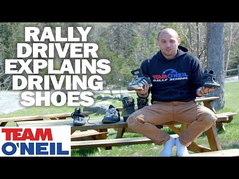 Rally Driver Explains Driving Shoes