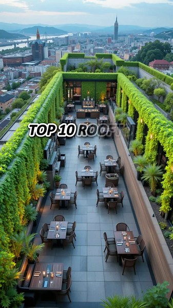 Top 10 Rooftop Restaurant Designs