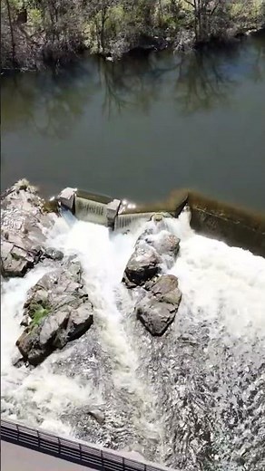 Cold Spring, Minnesota - Sauk River Dam #minnesota #outdoors #waterdam #aerialphotography