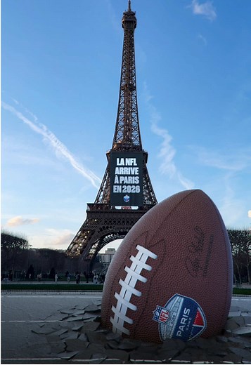 L’histoire s’écrit ici. NFL Paris Game 2026. 🇫🇷 History is made here. NFL Paris Game 2026. nfl.com/paris #NFL #NFLFrance #FootballAmericain #NFLParisGame #NFLParis