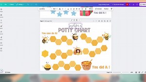 Editable Potty Training Chart Set: Montessori Reward Charts (digital Download) - Etsy Australia