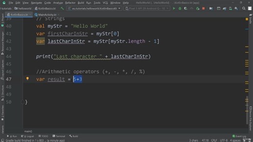 009 Arithmetic Operators and why the type is important