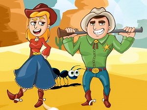 Play Wild West Cowboys Jigsaw | Free Online  Games. KidzSearch.com