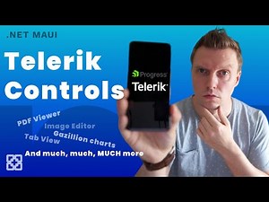 Telerik for .NET MAUI: PDF Viewer, TabView, Calendar and Image Editor