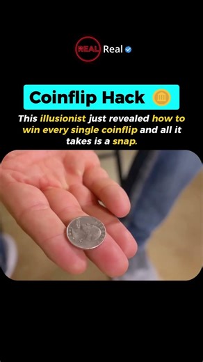 Never Lose a Coin Flip Again. 🪙✨