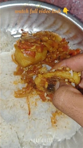 Watch full recipe Aloo tommoto curry 👌@foodcult7 #foodcult #food