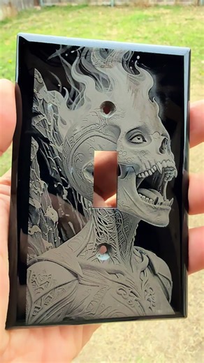 Laser Engraving a Light Switch Cover: Step-by-Step Guide