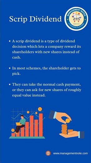 Scrip Dividend #Scripdividend #finance #dividend