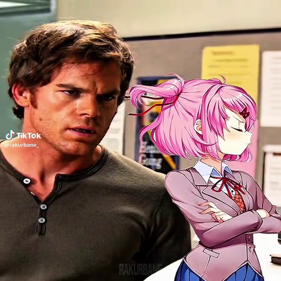 Dexter x Natsuki Edit – Dexter Morgan & Natsuki DDLC Fan Edit