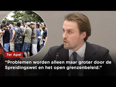 Chaos in Ter Apel lijkt door Spreidingswet blauwdruk te worden voor Nederland | Tom Russcher (FVD)