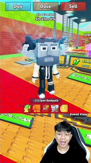 Aku Di Sihir Jadi Lucky Block | Roblox Be a Lucky Block #shorts