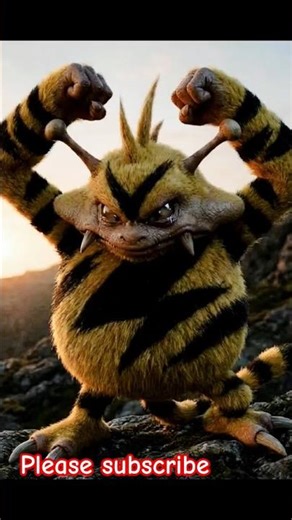 Realistic Electabuzz Pokémon | Thunder Power in Action