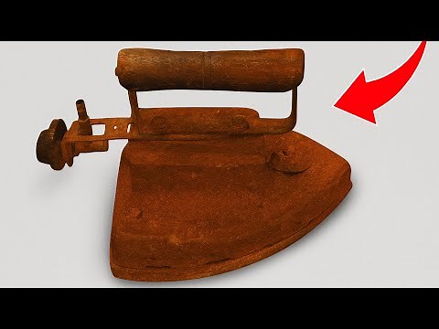 Restoring a Rusty Old Iron 🔧 | Amazing Before & After | Recycle and Restore