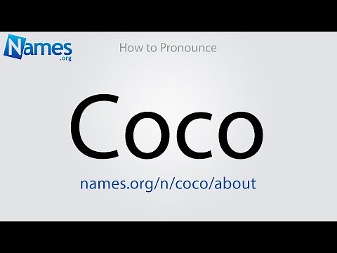 How to Pronounce Coco