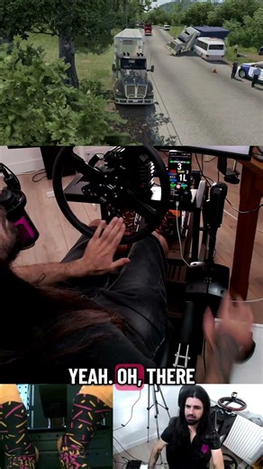 ATS Mod Map Moment #simrig #trucksim