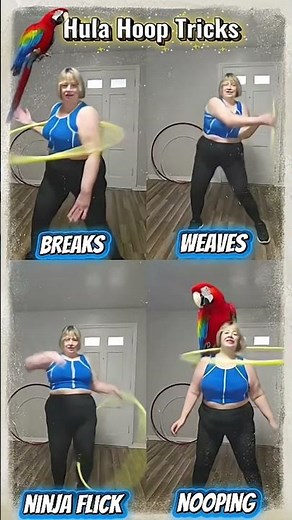 Hula hoop tricks #hooping #workout