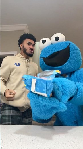 Spooky Cookie Monster Always In The Kitchen 😭😭