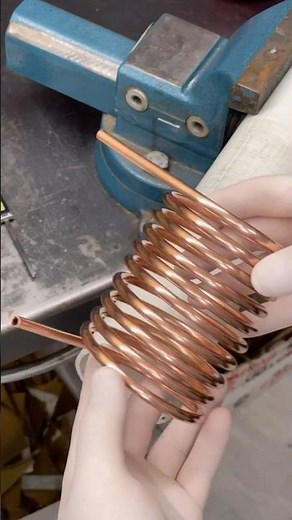 Copper in Motion | Making a Spiral Coil for Steampunk Desk Lamp #steampunk #banjoshow #brass #howto