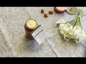 How to make homemade tomato purée
