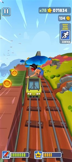 Wait 😱 Lucy🐰 SUBWAY SURFERS World tour Easter ireland 592 shorts #shortsfeed #subwaysurfers
