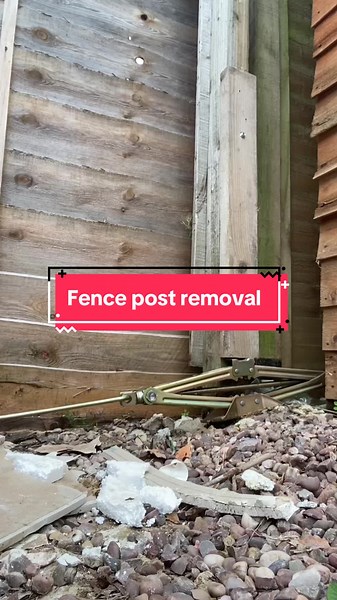 Easy and Effective Fence Post Removal Trick | Save Time and Effort