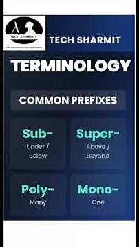 Medical Coding Terminology: Common Prefixes | Sub-, Super-, Poly-, Mono- | Medical Coding Hindi |
