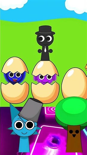 Baa baa black sheep #tileshop #coffindance #gameplay #shortvideo #shorts #sprunki