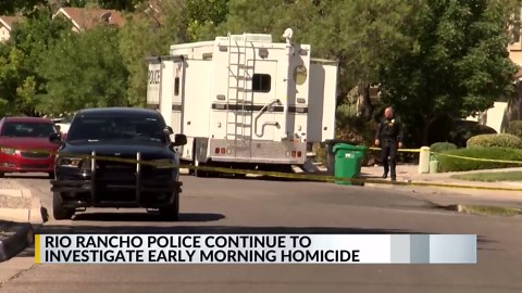 Rio Rancho police investigate early Sunday homicide