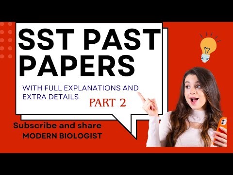 SST past papers MCQs( full explanations & extra details💥) part 2