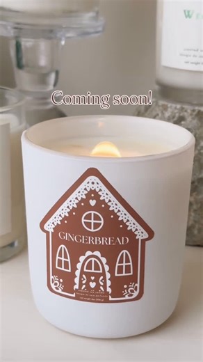 North + Rose | Vintage Decor & Scented Candles on Instagram: "Meet Gingerbread - buttery, spicy, sweet perfection. 🍪✨ Ginger candles without harmful ingredients are so hard to find, but after months of searching and testing, this one passed every standard. CMR-free, cozy, and absolutely delicious. Available Nov 27 @ 12pm EST 📆👏🏼 #gingerbread #gingerbreadhouse #safecandles"