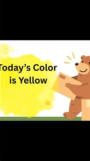 Yellow Color Song for Kids | Learn Colors | Nursery Rhymes & Preschool Songs