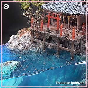 Making a secret shrine diorama By Thalasso hobbyer | YT | 9GAG Vibes