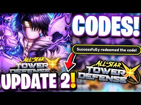 *UPD 2* All SUMMER EVENT UPDATE 2 CODES FOR ASTD X! ROBLOX ALL STAR TOWER DEFENSE X CODES